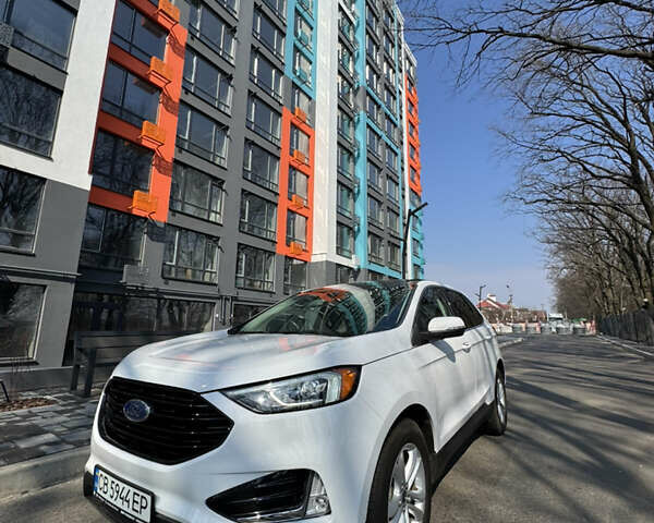 Белый Форд Эдж, объемом двигателя 2 л и пробегом 67 тыс. км за 19000 $, фото 1 на Automoto.ua