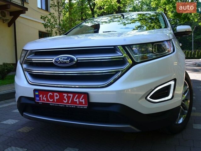 Білий Форд Едж, об'ємом двигуна 2 л та пробігом 166 тис. км за 13850 $, фото 1 на Automoto.ua