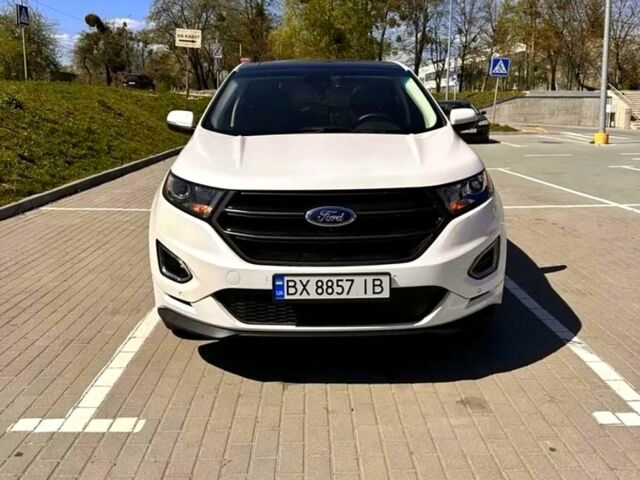 Форд Эдж 2018 в Шепетовке на Automoto.ua Белый Форд Эдж, объемом двигателя 2.7 л и пробегом 88 тыс. км за 19500 $, фото 1 на Automoto.ua