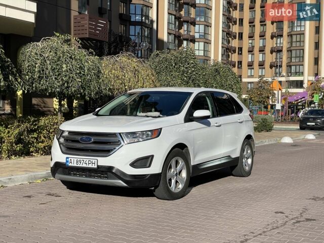 Белый Форд Эдж, объемом двигателя 2 л и пробегом 130 тыс. км за 16500 $, фото 1 на Automoto.ua