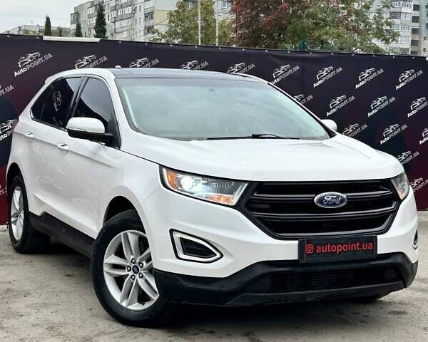 Белый Форд Эдж, объемом двигателя 3.5 л и пробегом 75 тыс. км за 22000 $, фото 1 на Automoto.ua