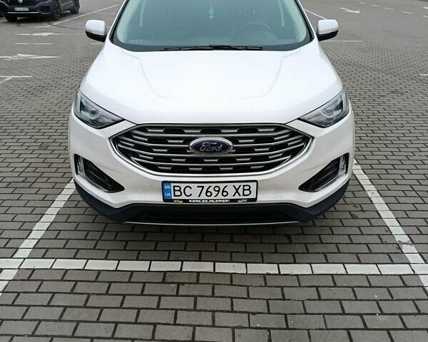 Білий Форд Едж, об'ємом двигуна 2 л та пробігом 127 тис. км за 19500 $, фото 1 на Automoto.ua