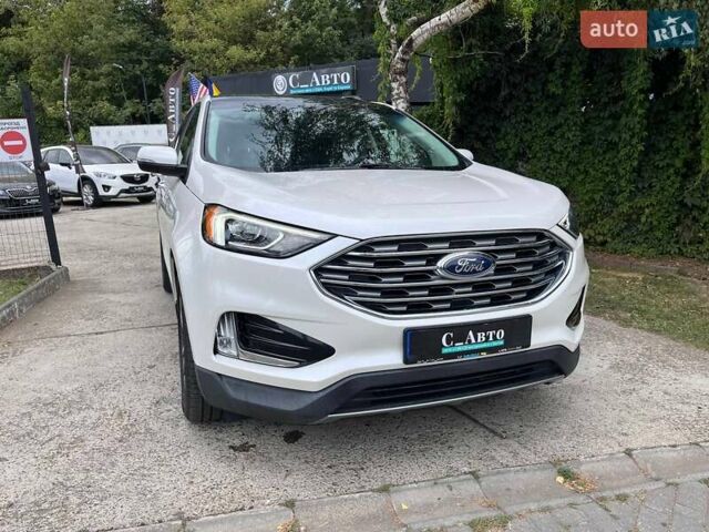 Білий Форд Едж, об'ємом двигуна 2 л та пробігом 42 тис. км за 21400 $, фото 1 на Automoto.ua