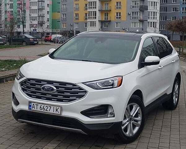 Белый Форд Эдж, объемом двигателя 2 л и пробегом 106 тыс. км за 19200 $, фото 1 на Automoto.ua