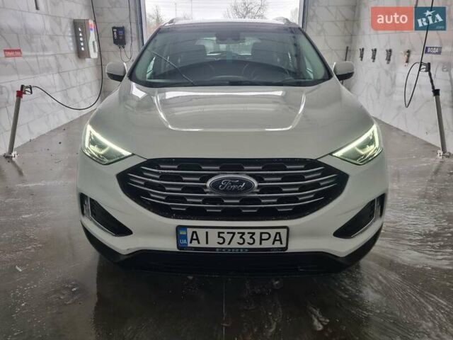 Белый Форд Эдж, объемом двигателя 2 л и пробегом 222 тыс. км за 16500 $, фото 1 на Automoto.ua