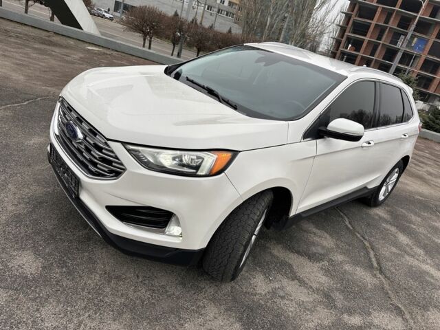 Білий Форд Едж, об'ємом двигуна 2 л та пробігом 80 тис. км за 17500 $, фото 1 на Automoto.ua