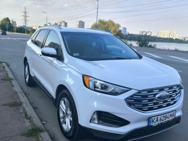 Білий Форд Едж, об'ємом двигуна 2 л та пробігом 75 тис. км за 19500 $, фото 1 на Automoto.ua