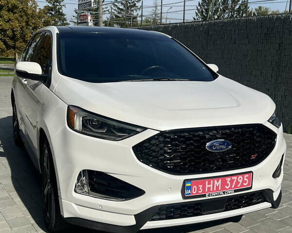 Форд Эдж 2020 в Луцке на Automoto.ua Белый Форд Эдж, объемом двигателя 2.7 л и пробегом 73 тыс. км за 22250 $, фото 1 на Automoto.ua