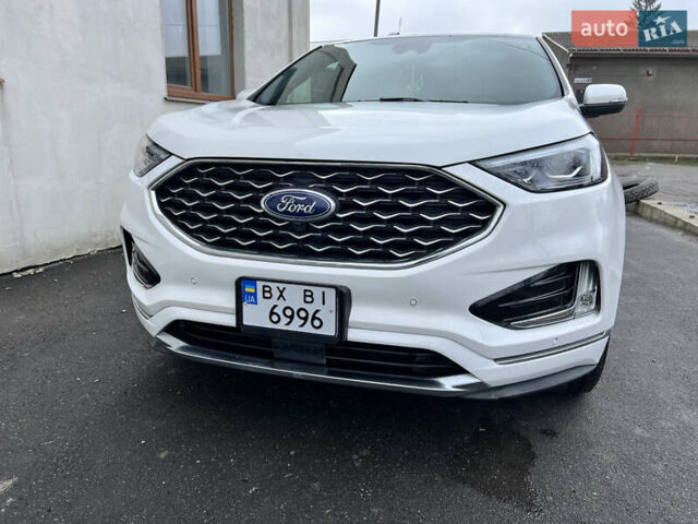 Белый Форд Эдж, объемом двигателя 2 л и пробегом 59 тыс. км за 21400 $, фото 1 на Automoto.ua