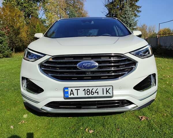 Белый Форд Эдж, объемом двигателя 2 л и пробегом 74 тыс. км за 19950 $, фото 1 на Automoto.ua