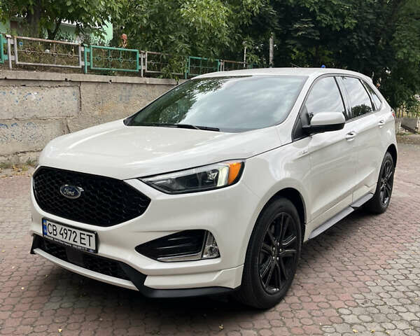 Білий Форд Едж, об'ємом двигуна 2 л та пробігом 89 тис. км за 23500 $, фото 1 на Automoto.ua