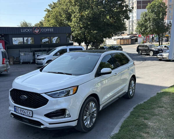 Білий Форд Едж, об'ємом двигуна 2 л та пробігом 77 тис. км за 23000 $, фото 1 на Automoto.ua