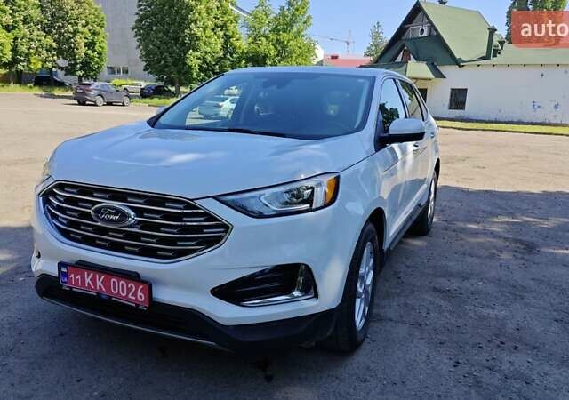 Білий Форд Едж, об'ємом двигуна 2 л та пробігом 120 тис. км за 21500 $, фото 1 на Automoto.ua