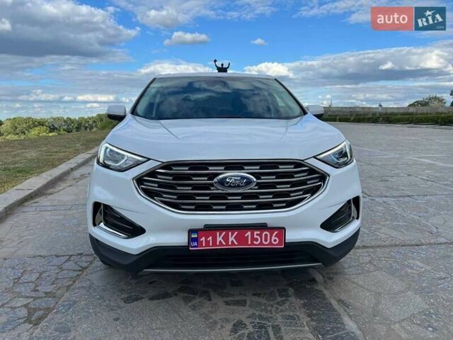Белый Форд Эдж, объемом двигателя 2 л и пробегом 123 тыс. км за 20900 $, фото 1 на Automoto.ua