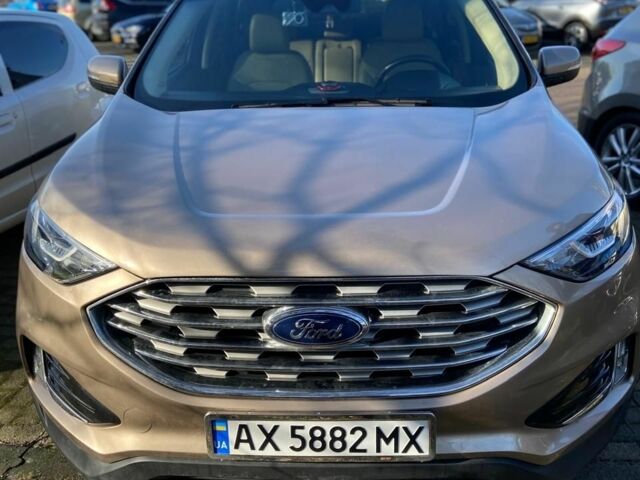 Бежевый Форд Эдж, объемом двигателя 2 л и пробегом 40 тыс. км за 25600 $, фото 1 на Automoto.ua