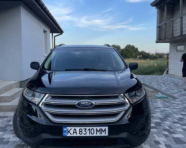 Черный Форд Эдж, объемом двигателя 2 л и пробегом 193 тыс. км за 14200 $, фото 1 на Automoto.ua
