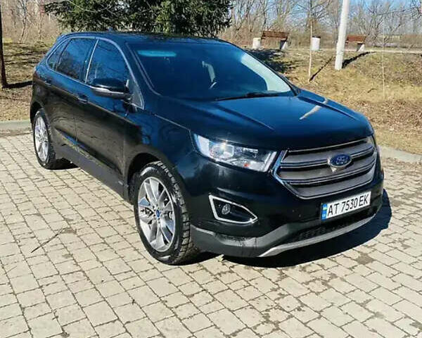 Чорний Форд Едж, об'ємом двигуна 2 л та пробігом 110 тис. км за 13500 $, фото 1 на Automoto.ua