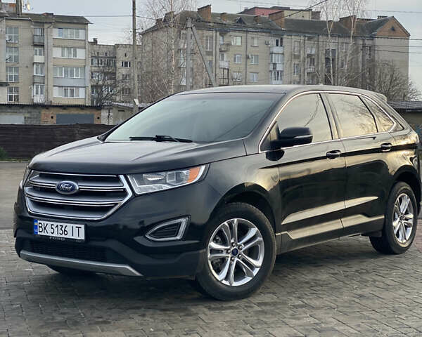 Черный Форд Эдж, объемом двигателя 2 л и пробегом 155 тыс. км за 14300 $, фото 1 на Automoto.ua