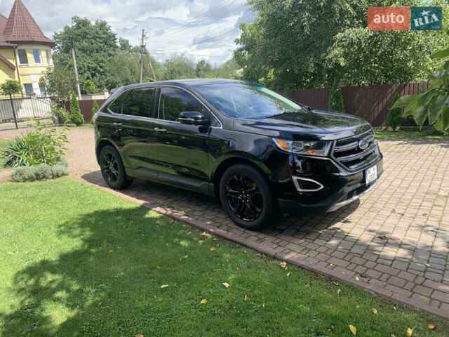 Черный Форд Эдж, объемом двигателя 3.5 л и пробегом 173 тыс. км за 22700 $, фото 1 на Automoto.ua