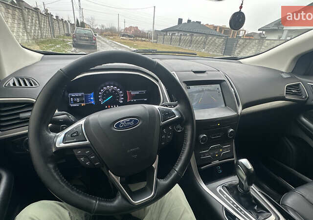 Черный Форд Эдж, объемом двигателя 2 л и пробегом 51 тыс. км за 15000 $, фото 1 на Automoto.ua