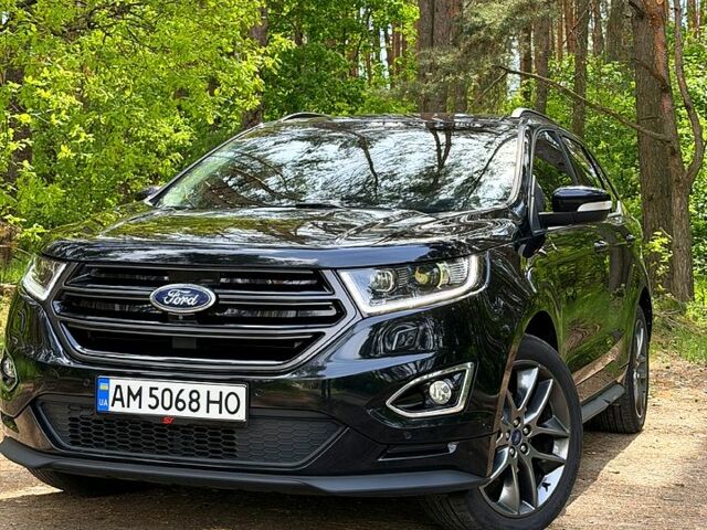 Чорний Форд Едж, об'ємом двигуна 2 л та пробігом 220 тис. км за 22900 $, фото 1 на Automoto.ua