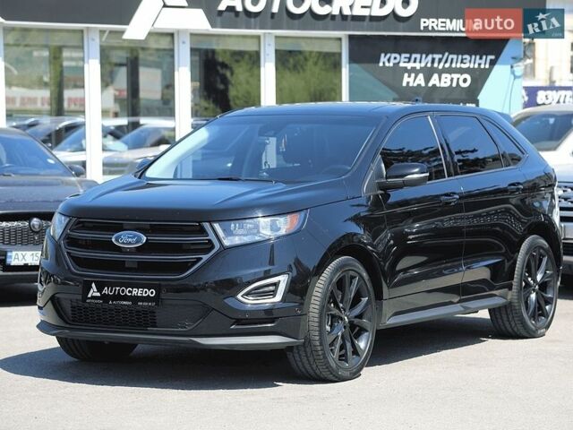 Черный Форд Эдж, объемом двигателя 2.7 л и пробегом 207 тыс. км за 21500 $, фото 1 на Automoto.ua