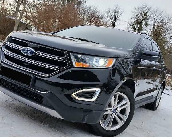 Черный Форд Эдж, объемом двигателя 3.5 л и пробегом 190 тыс. км за 16950 $, фото 1 на Automoto.ua