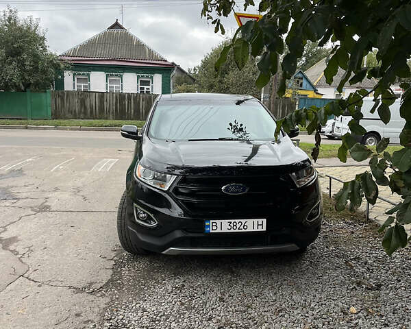 Черный Форд Эдж, объемом двигателя 3.5 л и пробегом 155 тыс. км за 16700 $, фото 1 на Automoto.ua
