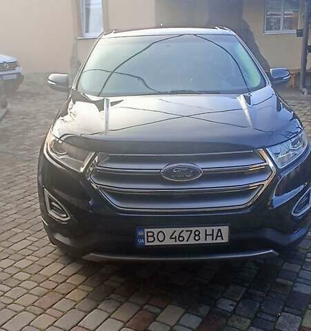 Черный Форд Эдж, объемом двигателя 2 л и пробегом 231 тыс. км за 17800 $, фото 1 на Automoto.ua