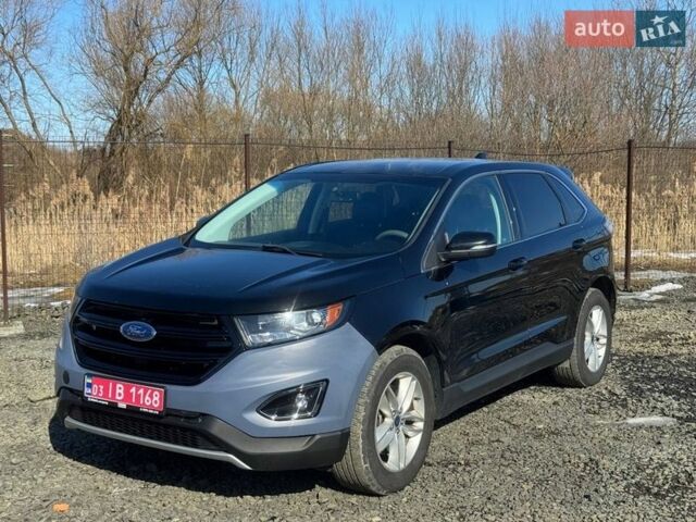 Черный Форд Эдж, объемом двигателя 2 л и пробегом 201 тыс. км за 12600 $, фото 1 на Automoto.ua