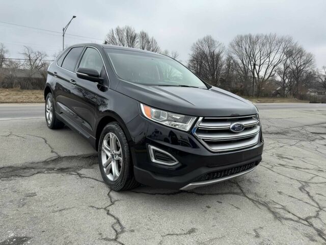 Черный Форд Эдж, объемом двигателя 2 л и пробегом 77 тыс. км за 7900 $, фото 1 на Automoto.ua