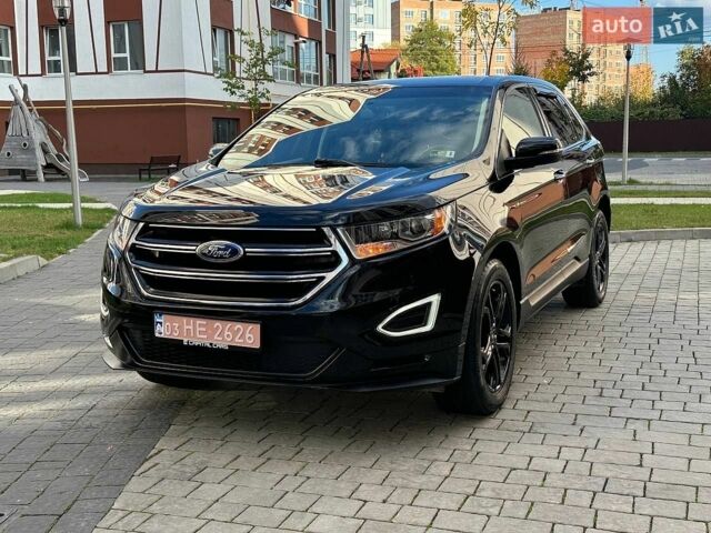 Чорний Форд Едж, об'ємом двигуна 2 л та пробігом 200 тис. км за 13900 $, фото 1 на Automoto.ua