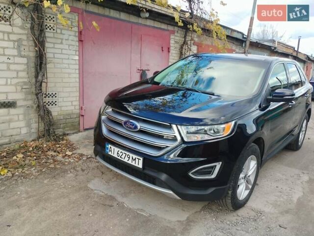 Чорний Форд Едж, об'ємом двигуна 2 л та пробігом 76 тис. км за 18200 $, фото 1 на Automoto.ua