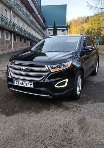 Черный Форд Эдж, объемом двигателя 2 л и пробегом 42 тыс. км за 17500 $, фото 1 на Automoto.ua
