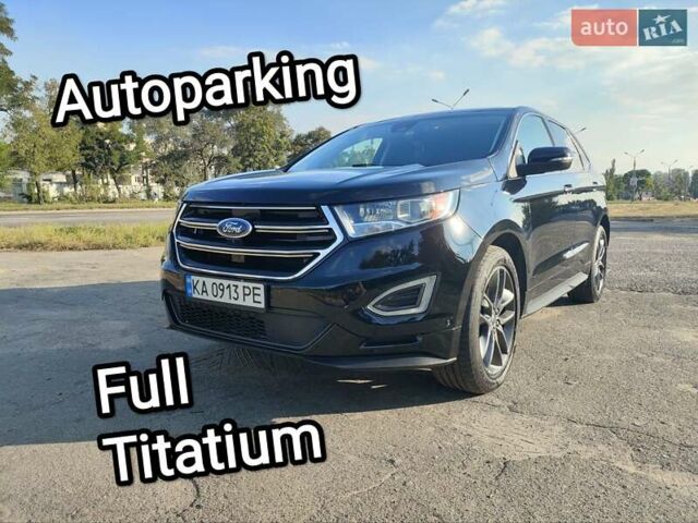 Черный Форд Эдж, объемом двигателя 3.5 л и пробегом 170 тыс. км за 17300 $, фото 1 на Automoto.ua