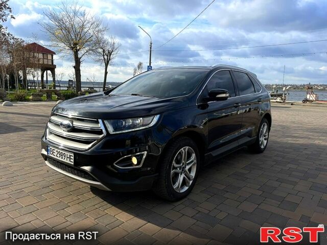 Чорний Форд Едж, об'ємом двигуна 2 л та пробігом 161 тис. км за 19900 $, фото 1 на Automoto.ua