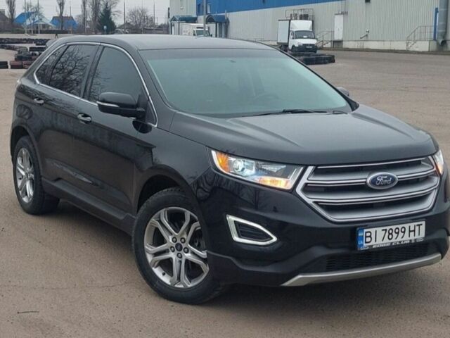 Чорний Форд Едж, об'ємом двигуна 2 л та пробігом 139 тис. км за 15900 $, фото 1 на Automoto.ua