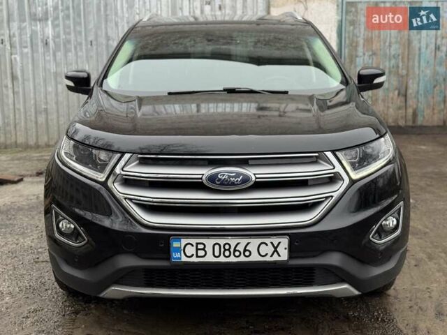 Чорний Форд Едж, об'ємом двигуна 2 л та пробігом 170 тис. км за 20500 $, фото 1 на Automoto.ua