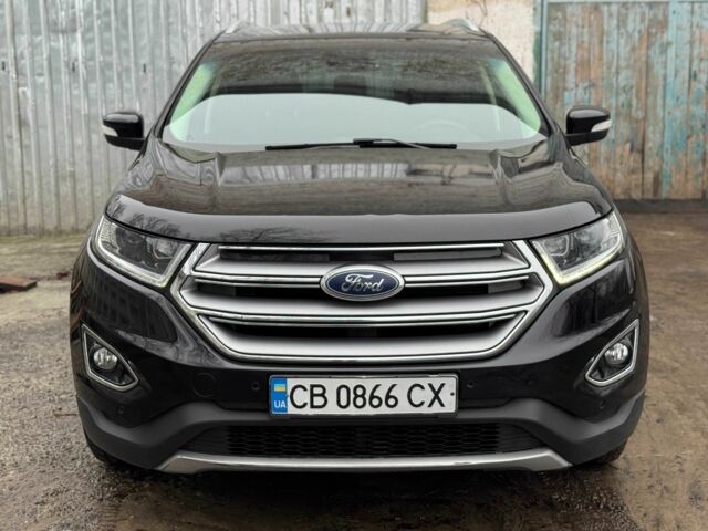 Чорний Форд Едж, об'ємом двигуна 2 л та пробігом 170 тис. км за 18500 $, фото 1 на Automoto.ua