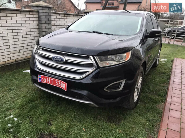 Чорний Форд Едж, об'ємом двигуна 2 л та пробігом 130 тис. км за 12999 $, фото 1 на Automoto.ua