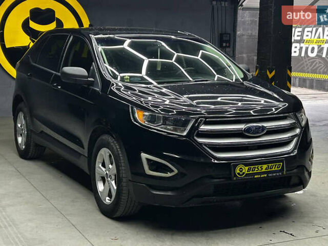 Черный Форд Эдж, объемом двигателя 2 л и пробегом 75 тыс. км за 13800 $, фото 1 на Automoto.ua