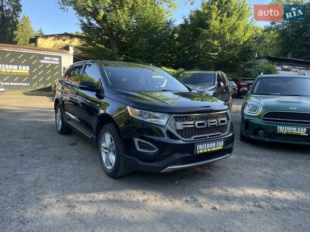 Черный Форд Эдж, объемом двигателя 2 л и пробегом 166 тыс. км за 16100 $, фото 1 на Automoto.ua