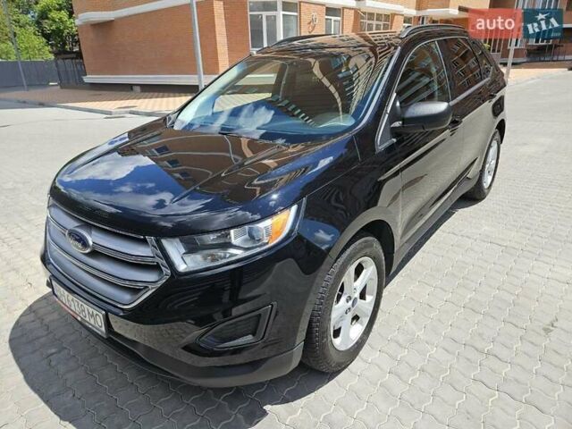 Чорний Форд Едж, об'ємом двигуна 2 л та пробігом 112 тис. км за 14350 $, фото 1 на Automoto.ua