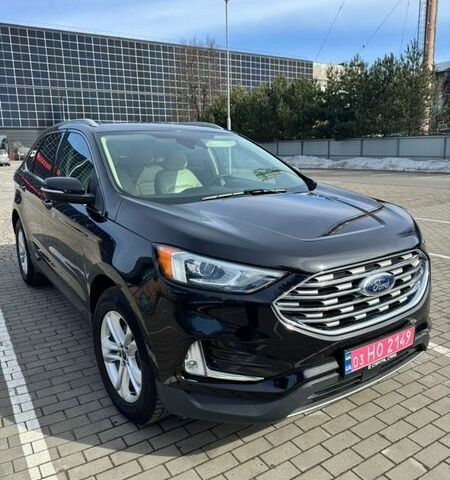 Черный Форд Эдж, объемом двигателя 2 л и пробегом 186 тыс. км за 14750 $, фото 1 на Automoto.ua