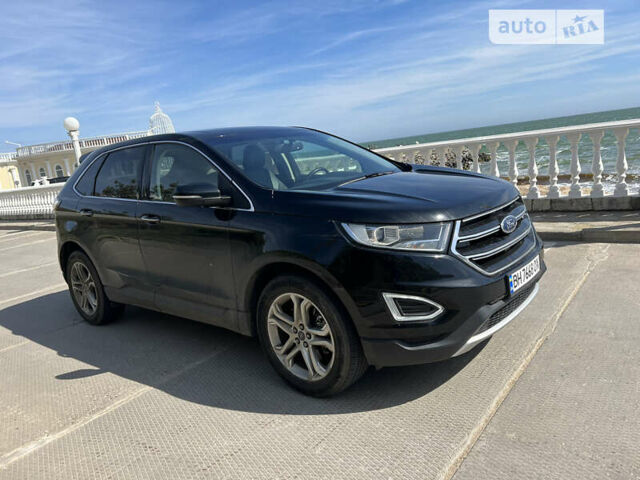 Черный Форд Эдж, объемом двигателя 2 л и пробегом 81 тыс. км за 17500 $, фото 1 на Automoto.ua