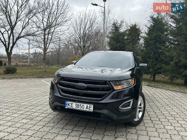 Черный Форд Эдж, объемом двигателя 3.5 л и пробегом 165 тыс. км за 17200 $, фото 1 на Automoto.ua
