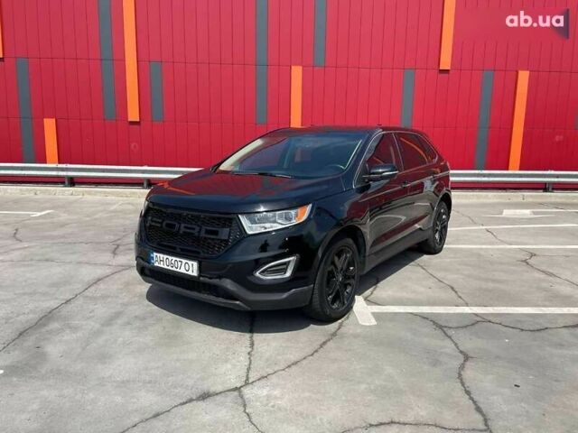 Черный Форд Эдж, объемом двигателя 3.5 л и пробегом 133 тыс. км за 17500 $, фото 1 на Automoto.ua