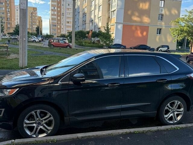 Чорний Форд Едж, об'ємом двигуна 2 л та пробігом 112 тис. км за 17000 $, фото 1 на Automoto.ua
