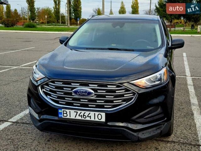 Черный Форд Эдж, объемом двигателя 2 л и пробегом 92 тыс. км за 17500 $, фото 1 на Automoto.ua
