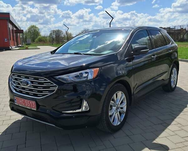 Чорний Форд Едж, об'ємом двигуна 2 л та пробігом 124 тис. км за 21200 $, фото 1 на Automoto.ua